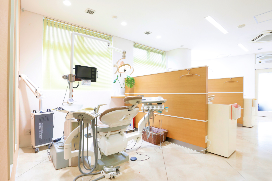 消毒・滅菌された清潔な院内環境